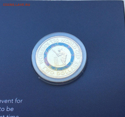 Австралия 2 доллара 2020 Женский чемпионат мира по крикету - IMG_9479.JPG