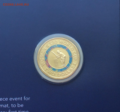 Австралия 2 доллара 2020 Женский чемпионат мира по крикету - IMG_9472.JPG