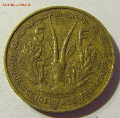 5 франков 1956 Фр. Зап. Африка №1 06.09.2021 22:00 МСК - CIMG9020.JPG