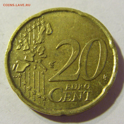 20 евроцентов 2002 Италия №1 06.09.2021 22:00 МСК - CIMG9087.JPG