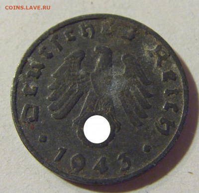 1 пфенниг 1943 В Германия №1 06.09.2021 22:00 МСК - CIMG9660.JPG
