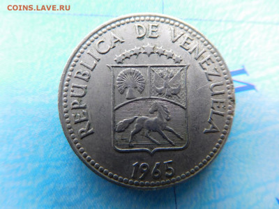 Венесуэла 5 сентимо, 1965 - 11