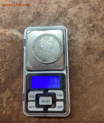 1 рубль 1724 г. Матрос - k9tnCiZkHqI