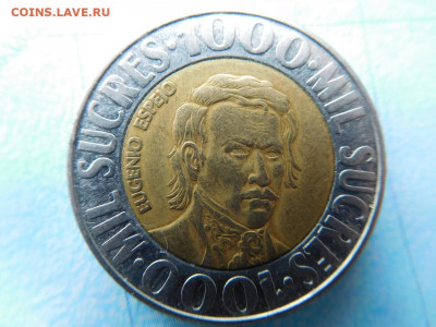 Эквадор 1000 сукре, 1996 - 40