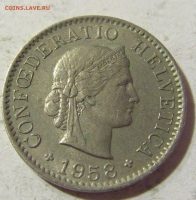 5 раппен 1958 Швейцария №1 06.09.2021 22:00 МСК - CIMG0126.JPG