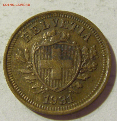 1 раппен 1931 Швейцария №1 06.09.2021 22:00 МСК - CIMG0194.JPG