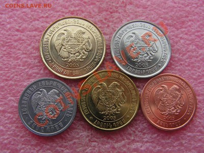 -Иностранных монет наборы- темус дополняемус - Армения 2003-2004-70р (1).JPG