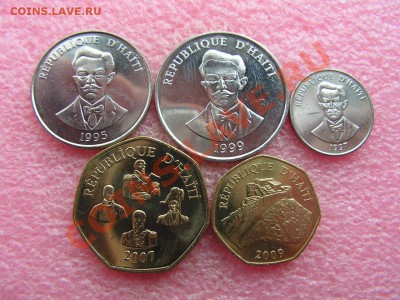 -Иностранных монет наборы- темус дополняемус - Гаити 1995-2009-250р.JPG