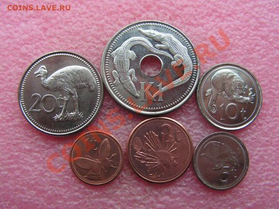 -Иностранных монет наборы- темус дополняемус - Папуа 2004-2006-260р.JPG