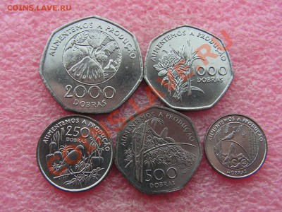 -Иностранных монет наборы- темус дополняемус - Сан-Томе 1997-260р.JPG
