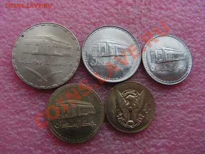 -Иностранных монет наборы- темус дополняемус - Судан 1983-1994-160р.JPG