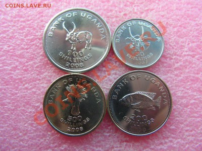 -Иностранных монет наборы- темус дополняемус - Уганда-140р.JPG