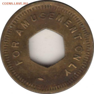 жетон Великобритания SHEFRAS NOVELTY CO до 09.09.2021 22:00 - eng