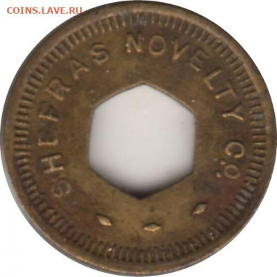 жетон Великобритания SHEFRAS NOVELTY CO до 09.09.2021 22:00 - eng1