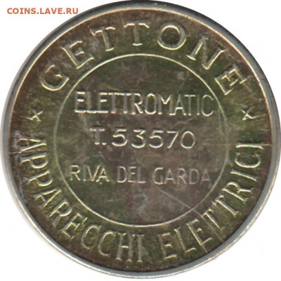 жетон Италия XXI OLYMPIADE 1976 до 09.09.2021 22:00 - 1976a