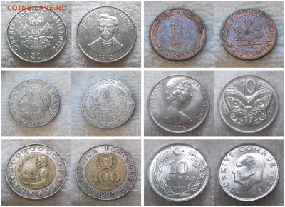 Фикс: 116 монет мира № 4, до 12 сент., 22:00 - 3-08