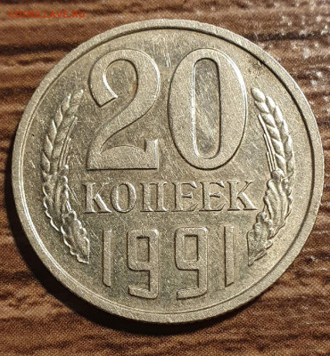 20 коппек 1991 года Без знака монетного двора - 14