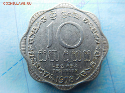 Шри-Ланка 10 центов, 1978 - 11