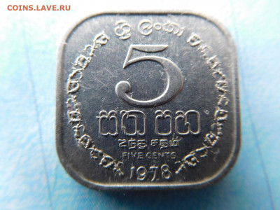 Шри-Ланка 5 центов, 1978 - 13