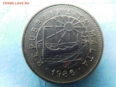 Мальта 5 центов, 1986 - 30