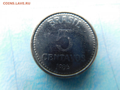 Бразилия 5 сентаво, 1986 - 39
