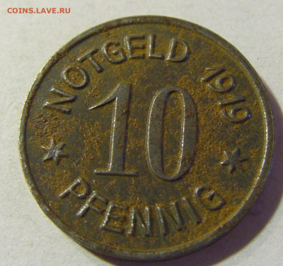 Нотгельд 10 пф 1919 Бинген №2 13.09.2021 22:00 МСК - CIMG0922.JPG
