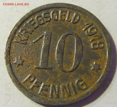 Нотгельд 10 пф 1918 Кобленц №2 13.09.2021 22:00 МСК - CIMG0946.JPG