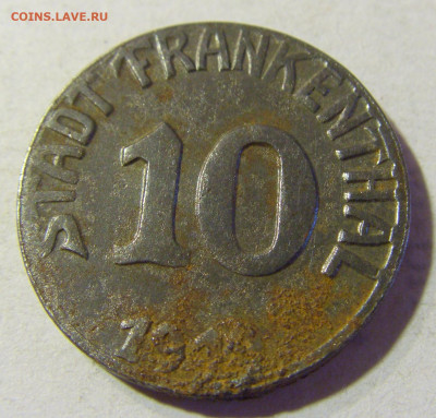 Нотгельд 10 пф 1919 Франкенталь №1 13.09.2021 22:00 МСК - CIMG0950.JPG