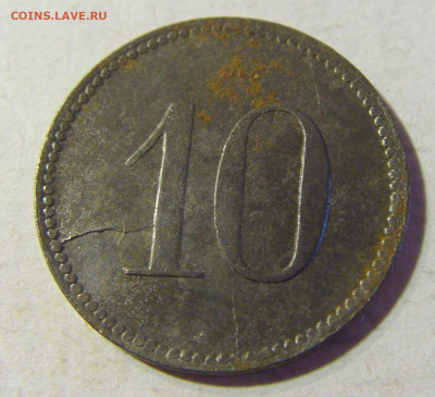 Нотгельд 10 пф 1917 Карлштадт №2 13.09.2021 22:00 МСК - CIMG0994.JPG