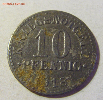 Нотгельд 10 пф 1918 Брауншвейг №1 13.09.2021 22:00 МСК - CIMG1102.JPG