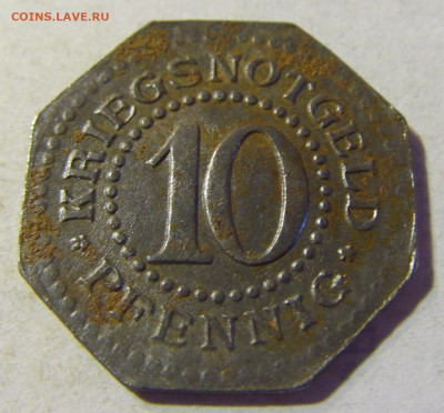Нотгельд 10 пф Шварцбург №1 13.09.2021 22:00 МСК - CIMG1134.JPG