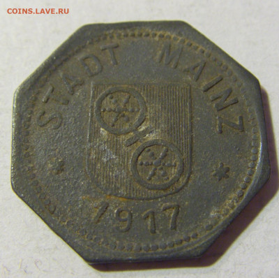 Нотгельд 10 пф 1917 Майнц №1 13.09.2021 22:00 МСК - CIMG1144.JPG