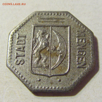 Нотгельд 5 пф 1918 Менген №1 13.09.2021 22:00 МСК - CIMG1168.JPG