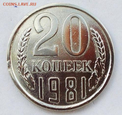 20 коп 1981 шт.1.2 стоит 300 руб? - 30