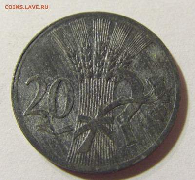 20 геллеров 1941 Богемия и Моравия №1а 13.09.2021 22:00 МСК - CIMG2274.JPG