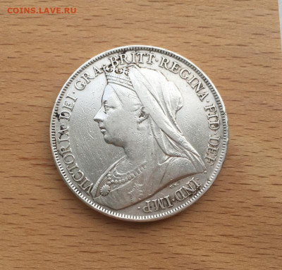 Короткий до 08.09 Великобритания 1 крона 1900 Виктория - velikobritanija_1_krona_1900_koroleva_viktorija_serebro_krona_shajba (3)