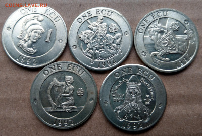 Великобритания 1 экю 1992 ФИКС до 09.09 - IMAG3472~2