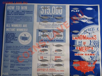 Жетоны США. Опознание и оценка - Sunoco coins2