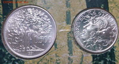 Италия 500+200 лир 1991 Флора и фауна до 22-00 10.09 - IMAG3496~2