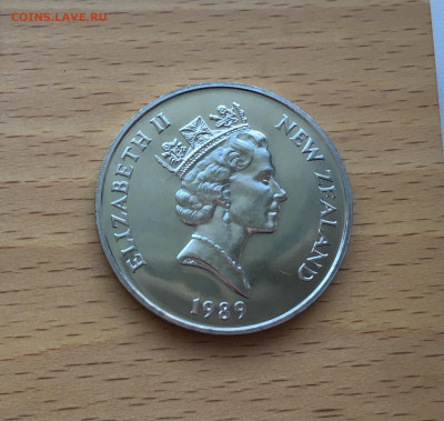 Крона Шайба Новая Зеландия 1 доллар 1989 Игры Содружеств - IMG_0491.JPG