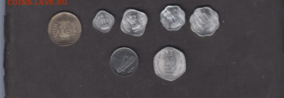 Индия 1972-91 7 монет без оборота до 15 09 - 62а