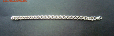 Серебрянный мужской браслет 925 пр. - DSC09150.JPG