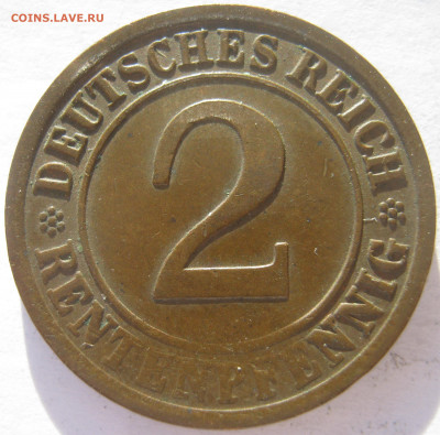Германия Веймар 2 рентенпфеннига 1924 J до 17.09. 22:00 - IMG_8293.JPG