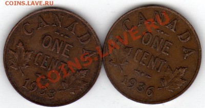 КАНАДА ЦЕНТ 1933 И 1936 (2ШТ.) ДО 31.10.11 В 22.00МСК (727) - img941