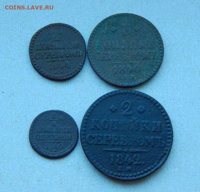 4 медных монеты Николая I - DSCN8432.JPG