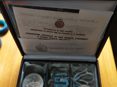 Сан-Марино 1000 + 500 лир 1983 Рафаэль ФИКС до 13.09 - IMAG3559
