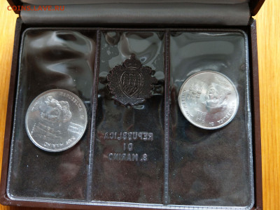 Сан-Марино 1000 + 500 лир 1983 Рафаэль ФИКС до 13.09 - IMAG3560