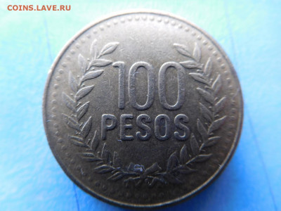 Колумбия 100 песо, 2010 - 55