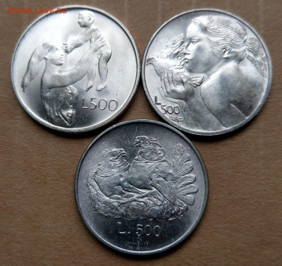 Сан-Марино 500 лир 1972-1974 ФИКС до 16.09 - IMAG3667_2
