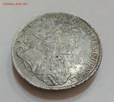 Саксония 1 талер 1763 год. На подлинность и оценку - IMG_20210915_160238